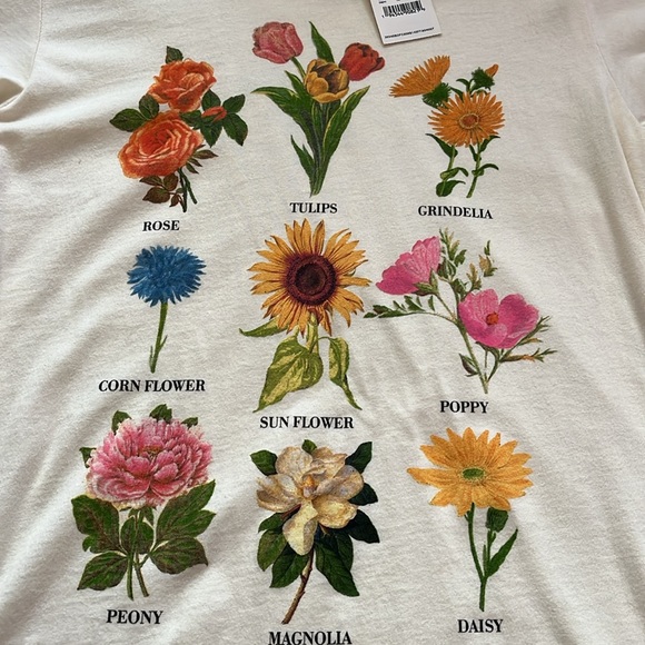 Floral Print T Shirt - Picture 2 of 4